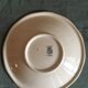 Powder pink earthenware fruit cup, Digoin Sarreguemines