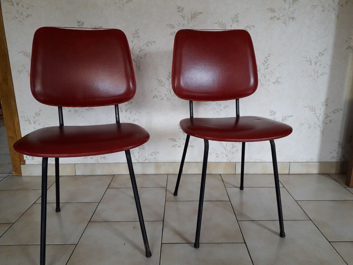 Red chair individually