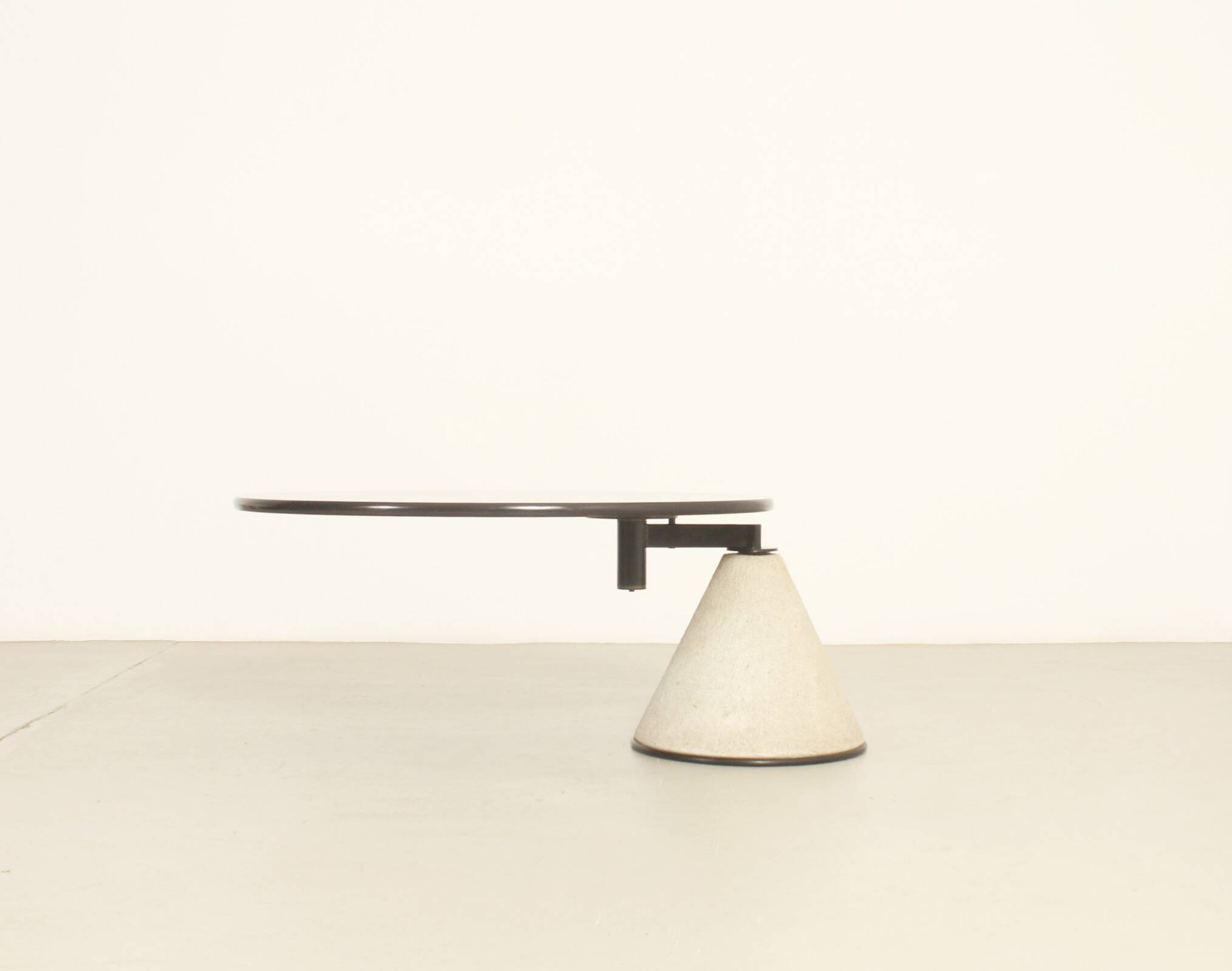 Orbita coffee table by Gemma Bernal and Ramón Isern, Spain, 1986