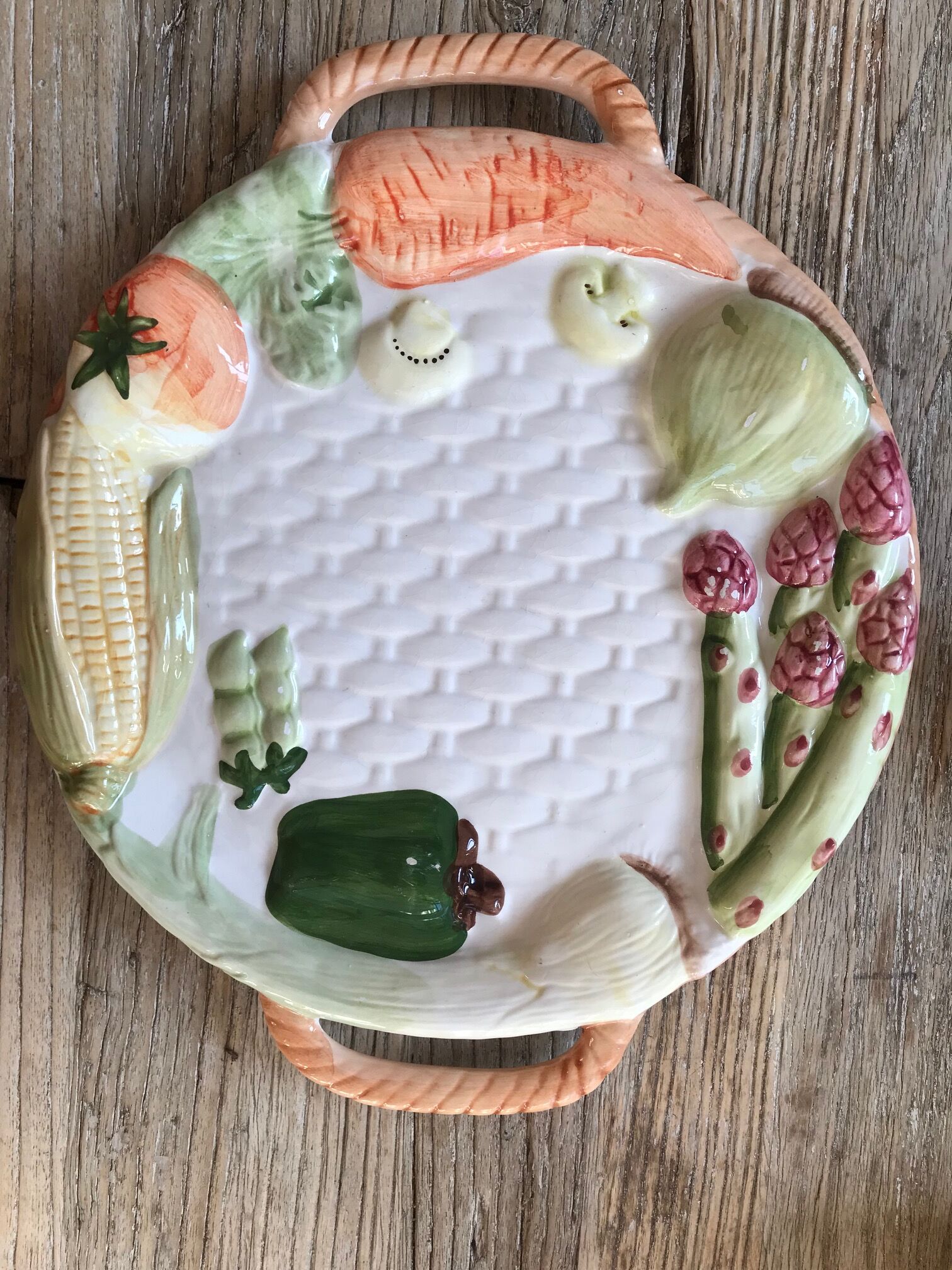 Slurry dish with handles