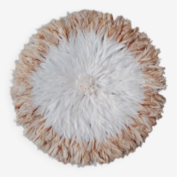 Juju hat blanc contour beige