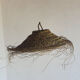 Doum pendant lamp in natural esparto