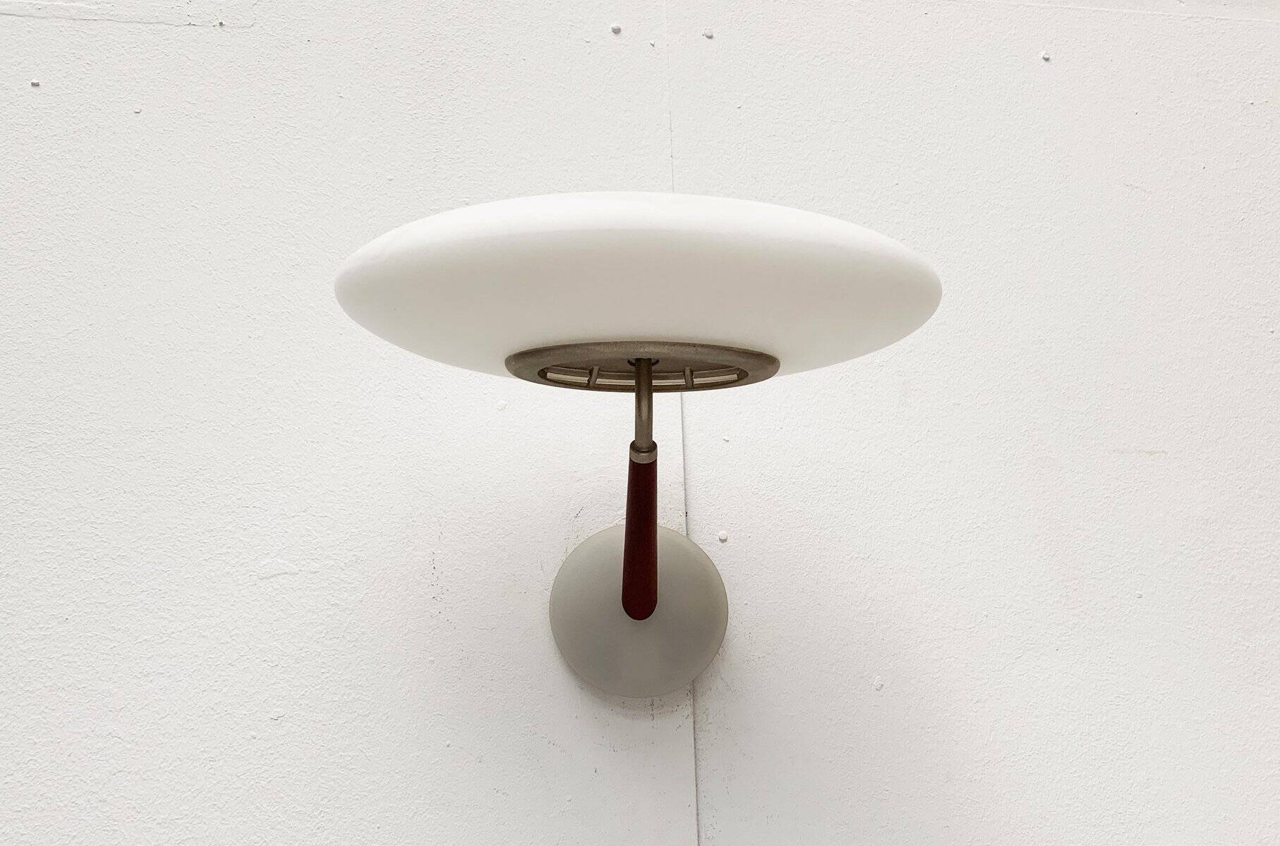 Postmodern Italian model Applique Pao W by Matteo Thun for Arteluce, 1990s.