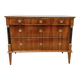 Commode Biedermeier en placage de cerisier et en laiton, Allemagne, années 1820.