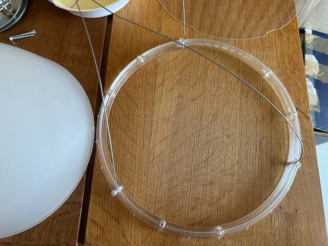 Chandelier lamp brand Flos Philippe Starck "Romeo Louis II S2" in crystal