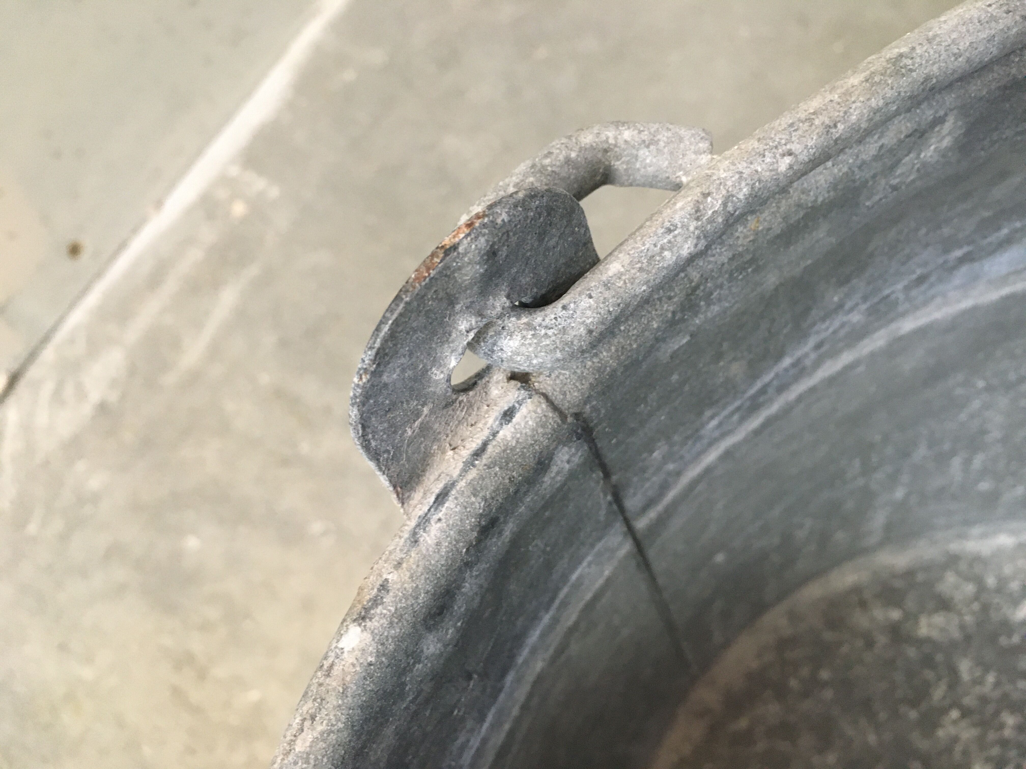 Vintage Leopold zinc bucket