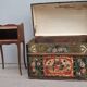 Large French wedding chest from the early 20th century.
