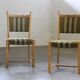 Chaises de salle à manger en chêne danois moderne brutaliste des années 1960 par Henning Kjærnulf