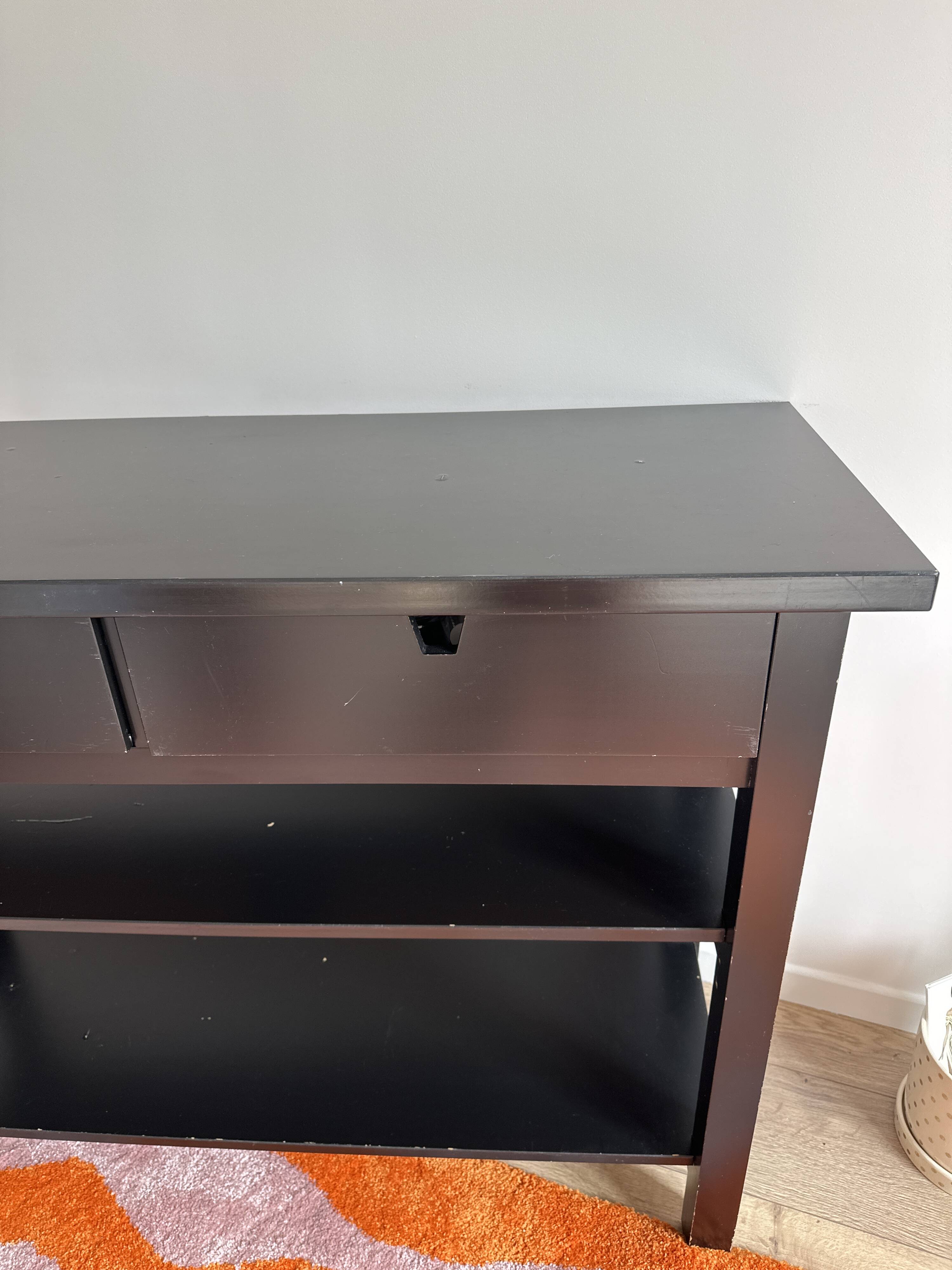 Meuble salon noir vintage