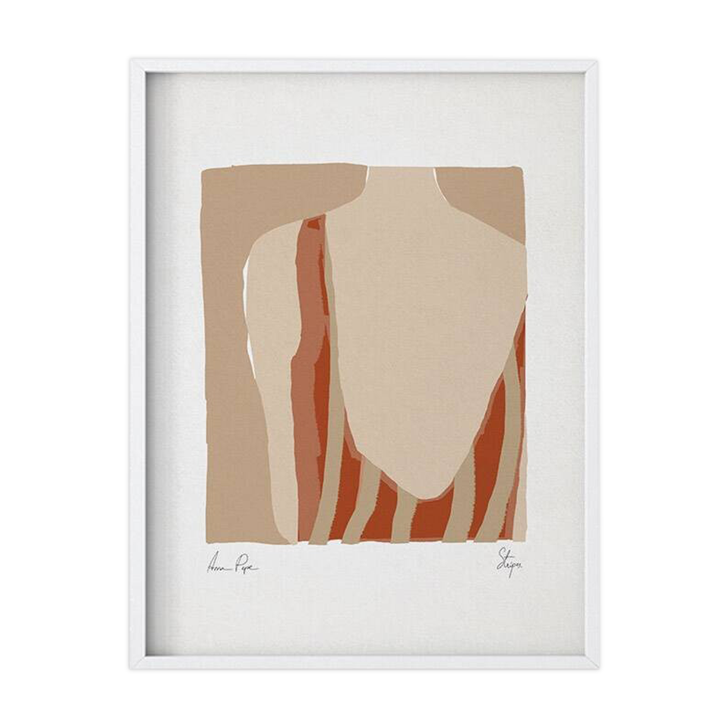 Female figure giclee art print, 50x70cm