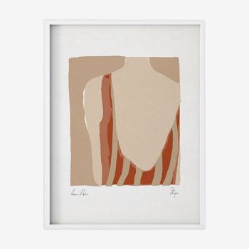 Female figure giclee art print, 50x70cm