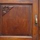 Buffet de cuisine, vaisselier ancien en noyer