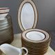 Limoges porcelain table service Leclaire, 42 pieces, 20th century
