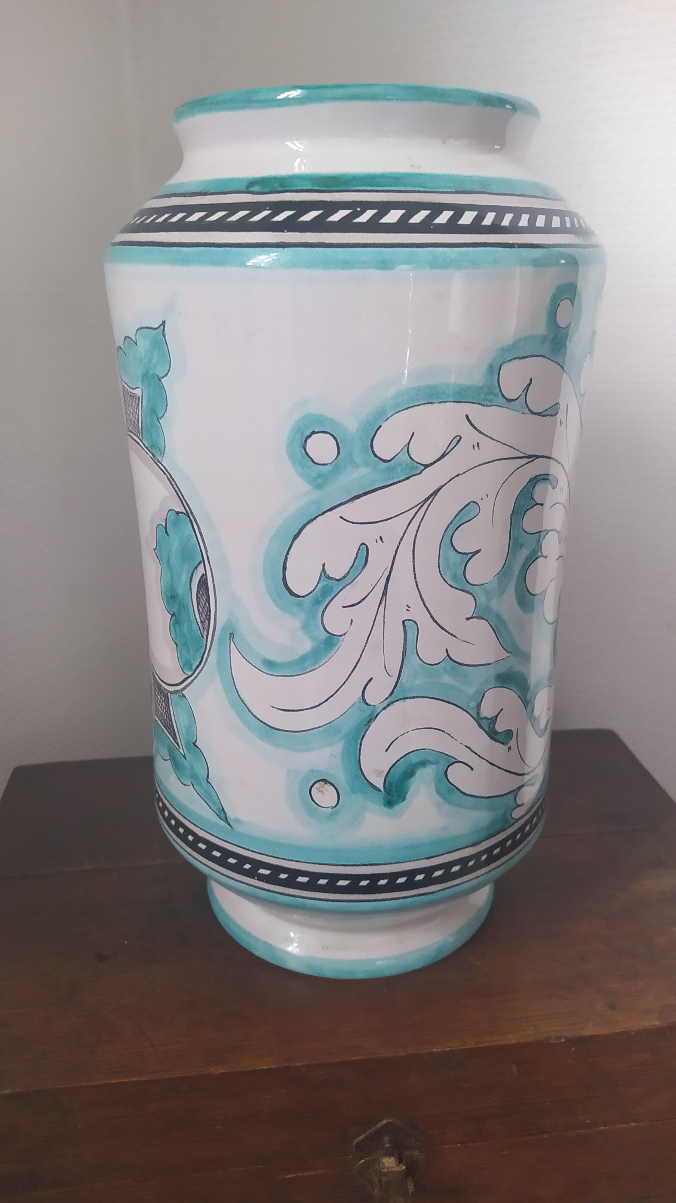 Ceramic vase Orvieto Fusari