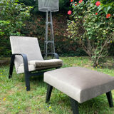 TV chair and footstool