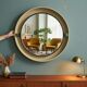 Vintage round mirror allibert with lighting