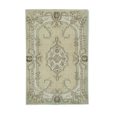 Handwoven One-of-a-Kind Anatolian Beige Carpet 194 cm x 295 cm - 36588