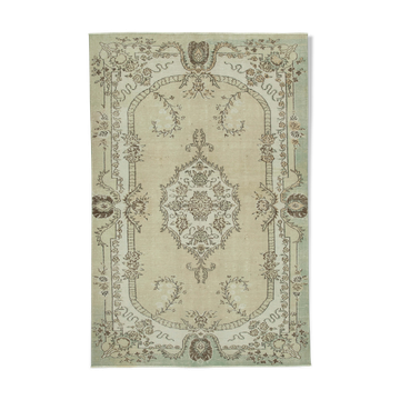 Handwoven One-of-a-Kind Anatolian Beige Carpet 194 cm x 295 cm - 36588