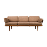 Danish Teak Fd 417 3 Seats Sofa Model Minerva by Peter Hvidt and Orla Molgaard-Nielsen for France &