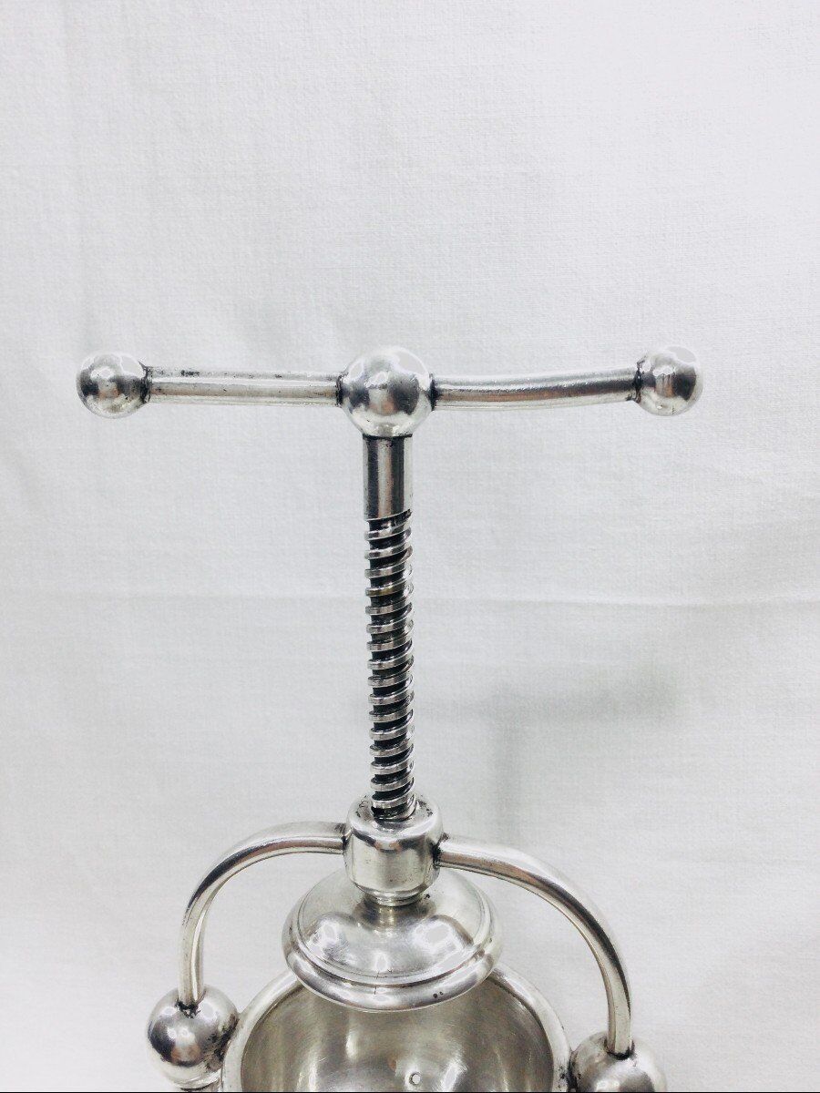 Silver Metal Citrus Press