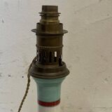 Pair of 19th century porcelain lamp bases