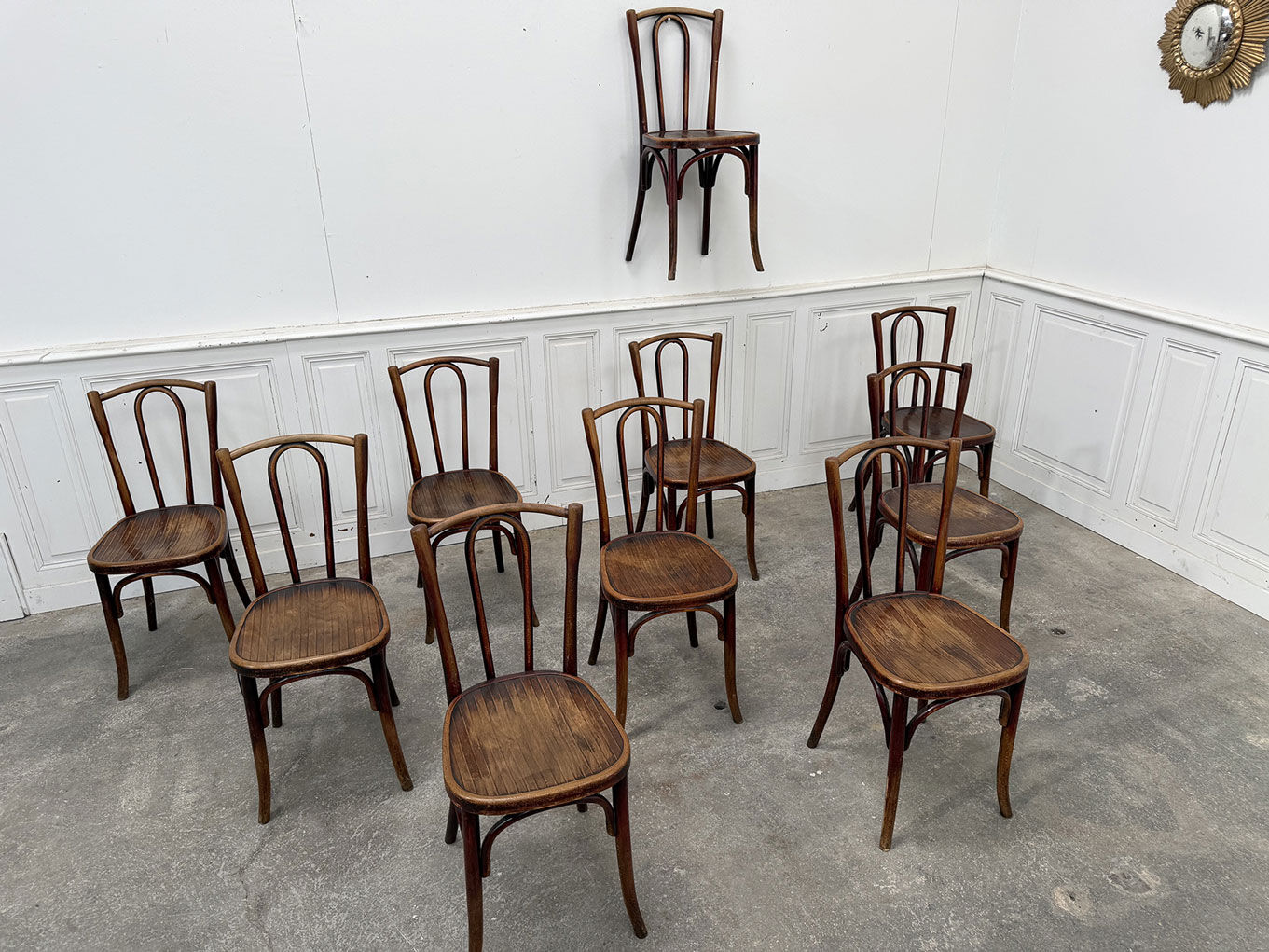 Fischel bistro chairs 1930