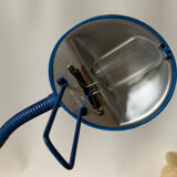Blue desk lamp
