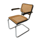 Fauteuil S64 en noyer de Marcel Breuer pour Thonet