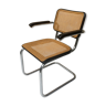 Marcel Breuer's walnut S64 armchair for Thonet