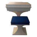 Prisunic dressing table and stool