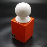 Spagnolo for Sicart 2 orange and white pots 1970s