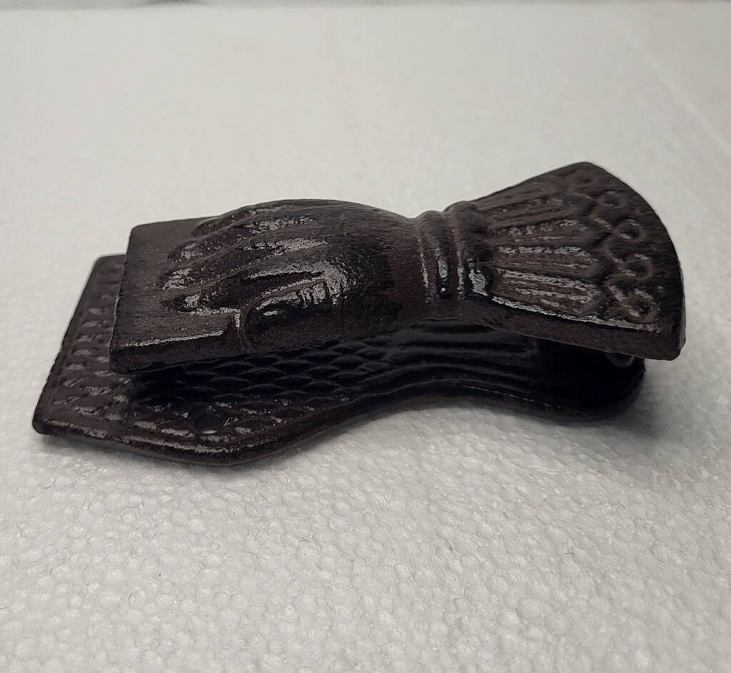 Door Knocker Fatima Hand Cast Iron Victorian Style