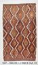 Wine Red & Green Geometric Kilim Rug, 155x268Cm