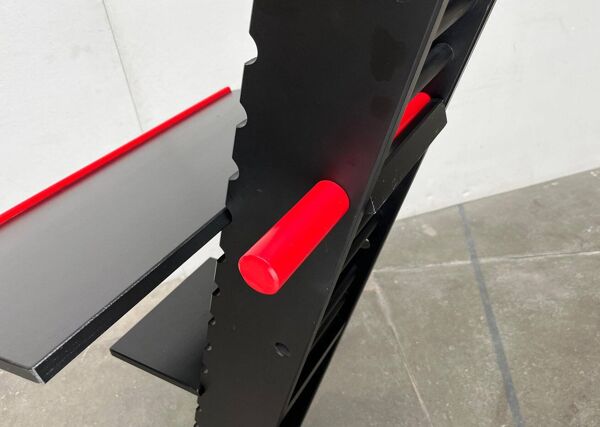 Bureau debout de bureau postmoderne par Holznest Design