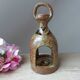 Old candle holder lantern in pyrite sandstone, decorative lantern