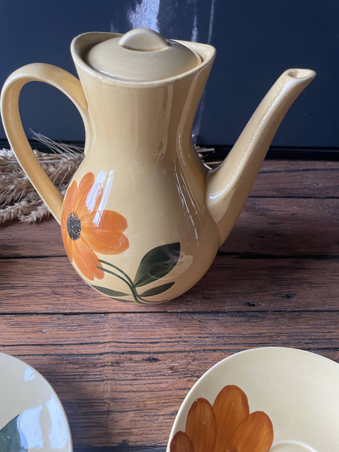 Vintage Gien coffee service