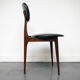 Serie de 6 chaises scandinaves