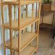 Rattan bookcase