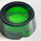 ASH TRAY Green Glass Vintage