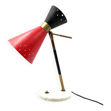 Mid-century table Lamp, Stilux Milan Italy 1960 ca.