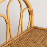 Rattan bedside 1960