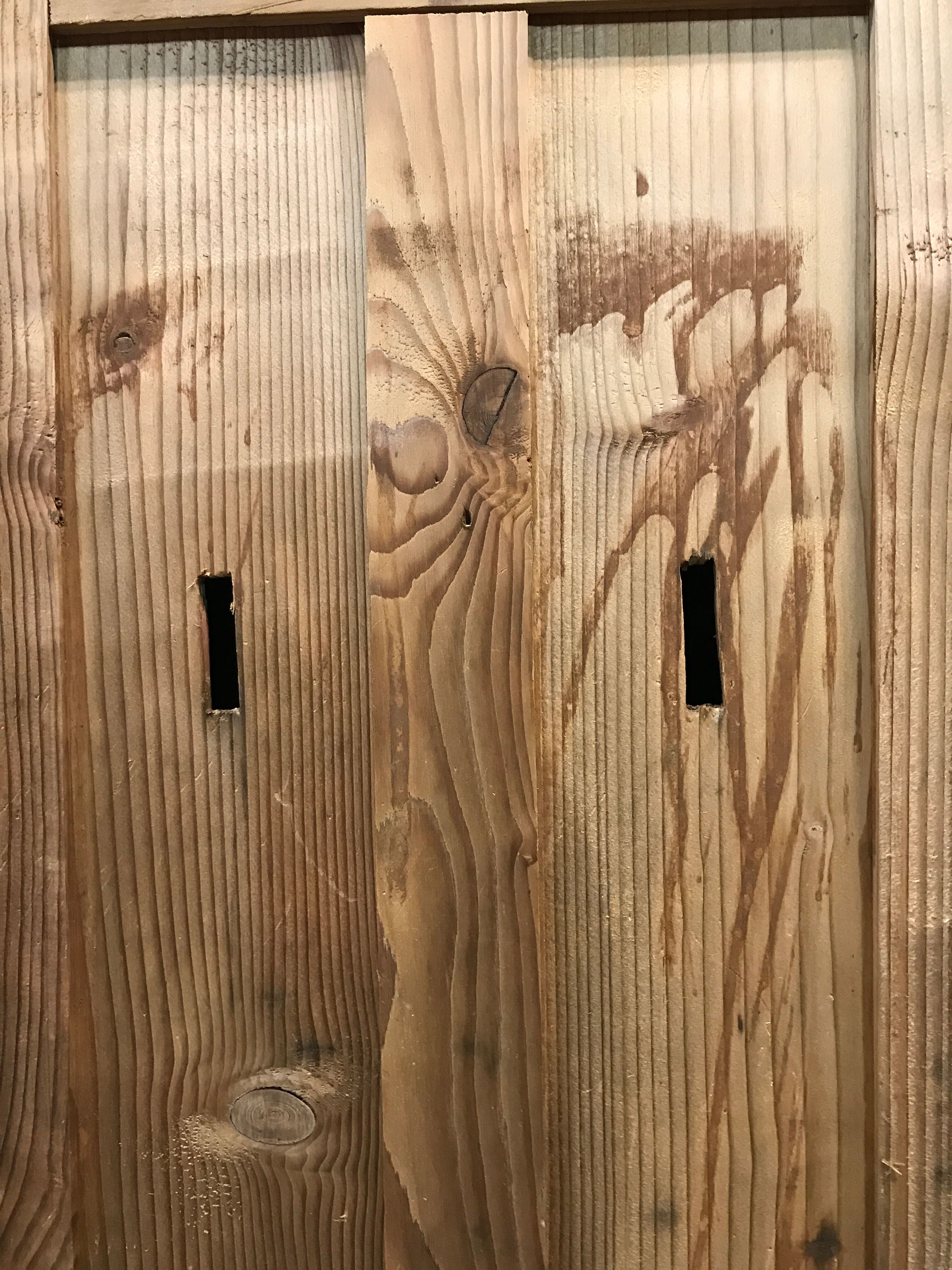 Vestiaire en bois