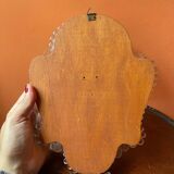 Crystal and Murano glass mirror