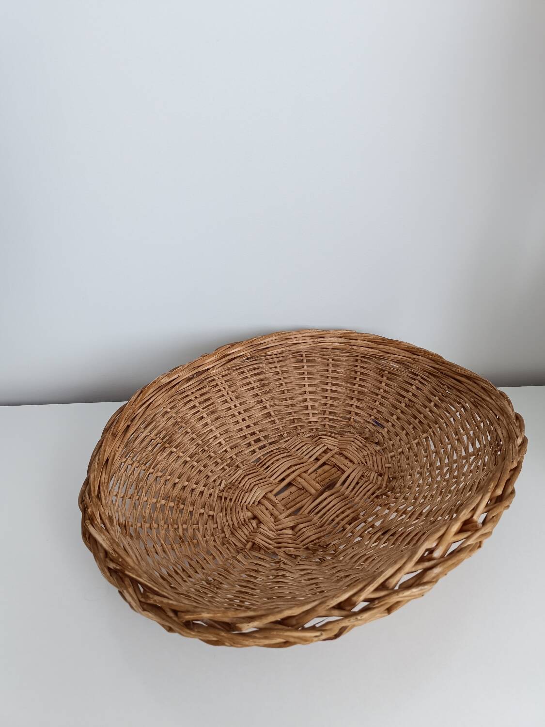 Vintage wicker basket
