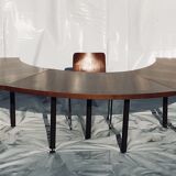 1960 mahogany meeting table