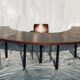 1960 mahogany meeting table