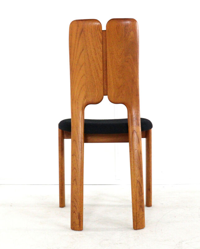 Set of 4 Danish Dining Chairs 'Ronum' - mid century modern in teak
