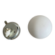 Petite applique ou plafonnier opaline D15cm
