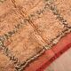 Peach Vintage Moroccan Rug 175 x 285 cm, Berber Wool Rug Handmade, Boho Rug