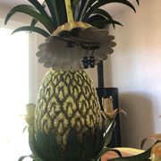 Vintage 1950s pineapple chandelier by Maison Charles.